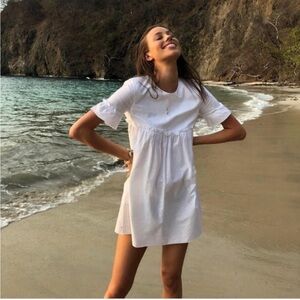 Aritzia White Mini Dress